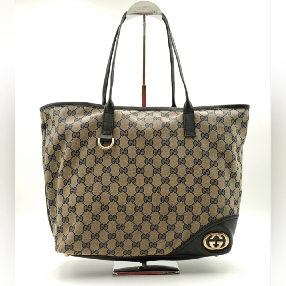 Gucci GG canvas Britt tote